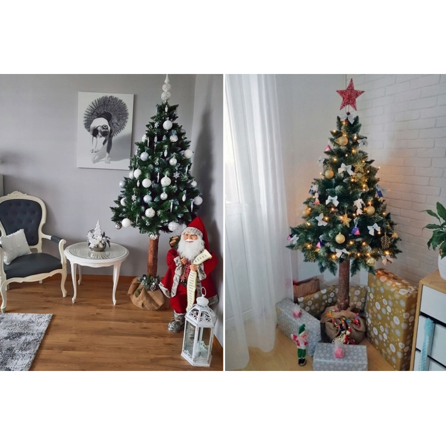 Weihnachtsbaum auf einem Stamm 220 cm Kiefer