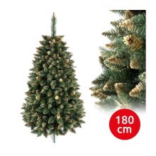 Weihnachtsbaum GOLD 180 cm Kiefer