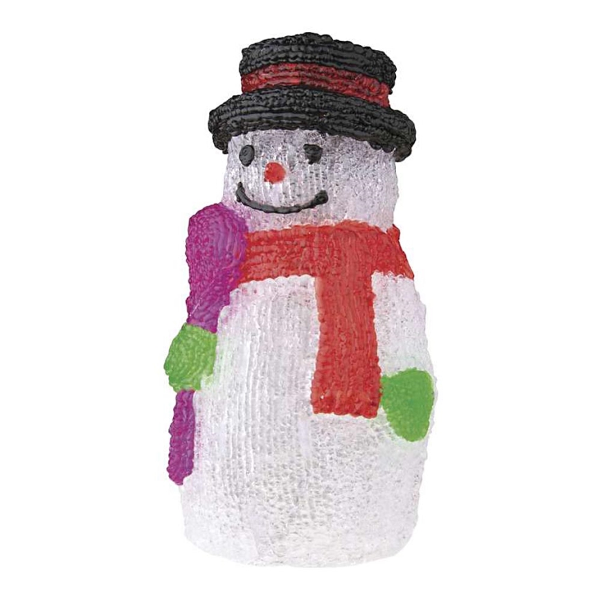 Weihnachtsdeko Schneemann XMAS IP44 30xLED