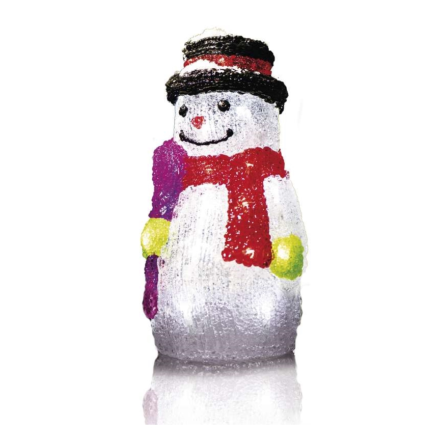 Emos ZY1409 - Weihnachtsdeko Schneemann IP44 30xLED