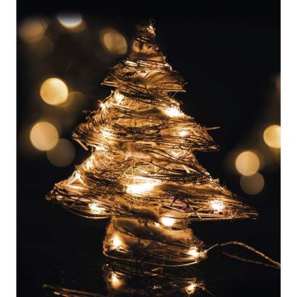 EMOS ZY1418 - Weihnachtsdeko IP20 BAUM 30xLED/3W/4,5V