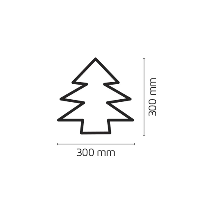 EMOS ZY1418 - Weihnachtsdeko IP20 BAUM 30xLED/3W/4,5V