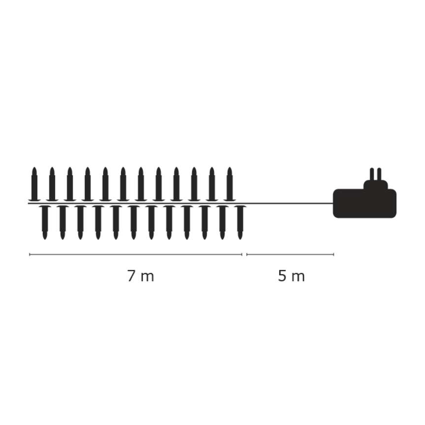 Emos ZY1424 - Weihnachtsdeko IP44 7m 20xLED