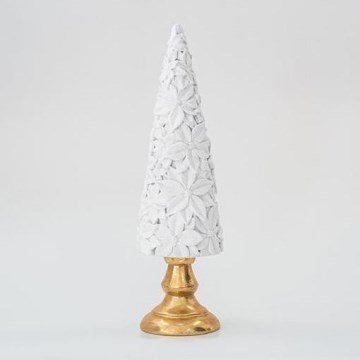 Weihnachtsdekoration 40 cm Baum weiß