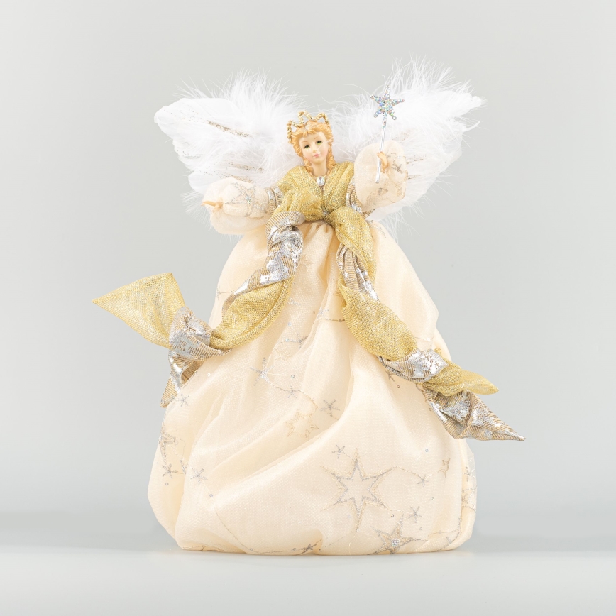 Weihnachtsdekoration 41 cm Engel golden