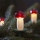 Weihnachtskette 7,7 m TOADSTOOL 12xE10/230V rot, hergestellt in Europa