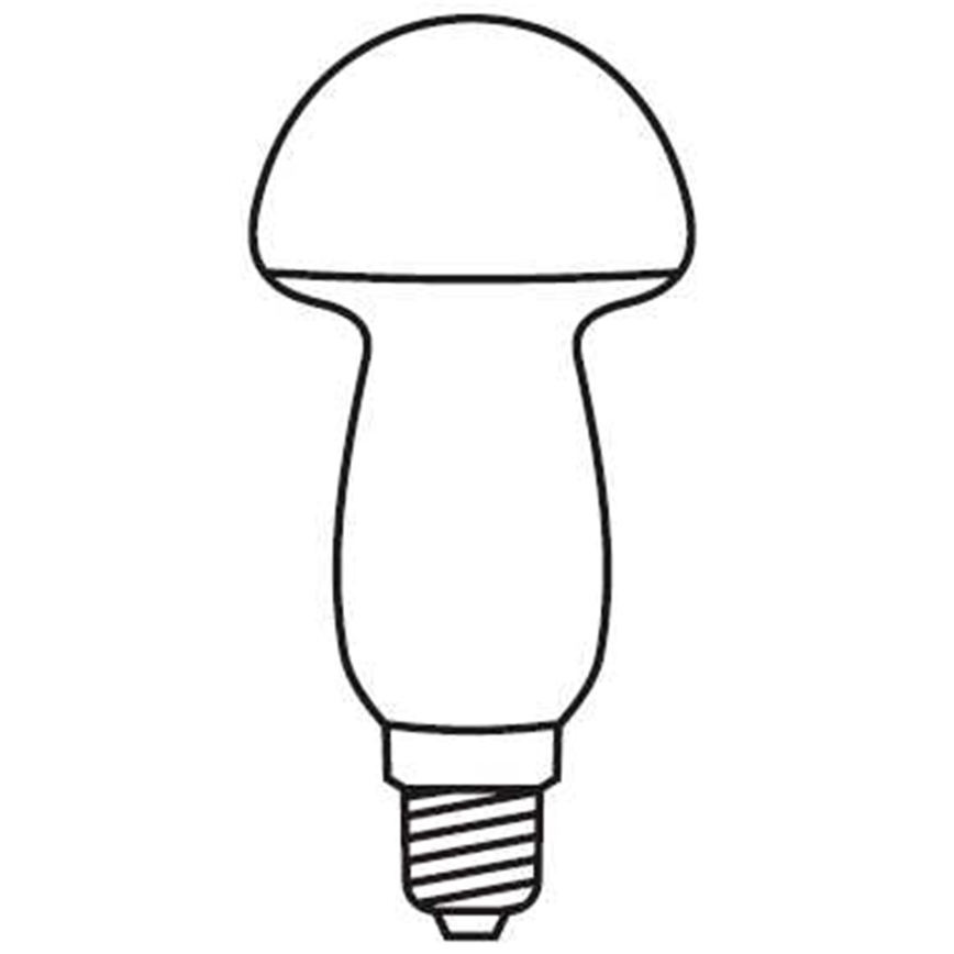 Weihnachtskette 7,7 m TOADSTOOL 12xE10/230V rot, hergestellt in Europa