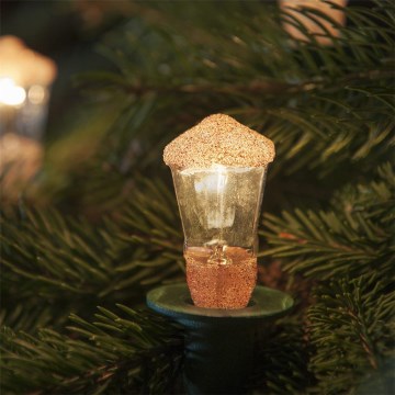 Weihnachtskette LANTERN 12xE10/10,7m warmweiß, hergestellt in Europa
