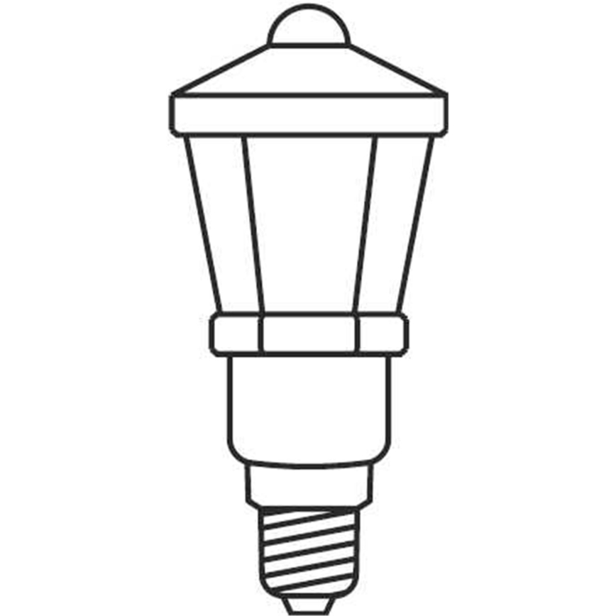 Weihnachtskette LANTERN 12xE10/10,7m warmweiß, hergestellt in Europa
