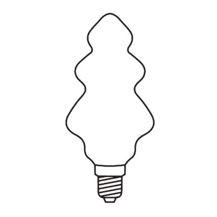 Weihnachtskette TREE 12xE10/20V/230V weiß