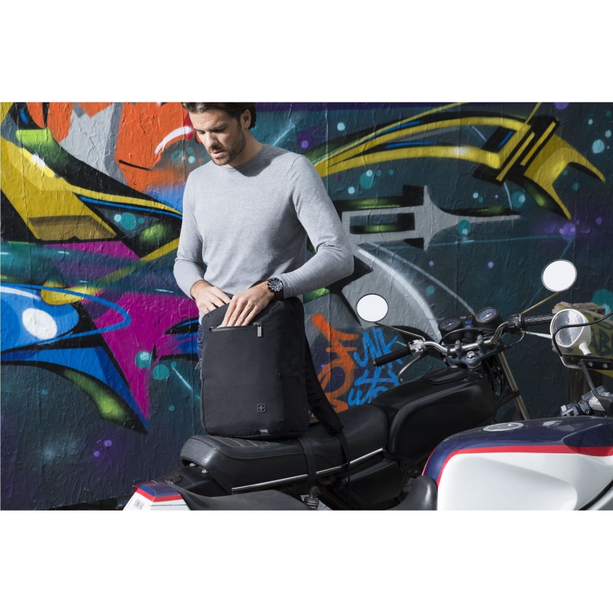 Wenger - Laptop-Rucksack 19 l 16" mit Tablet-Fach 12,9" City Friend schwarz