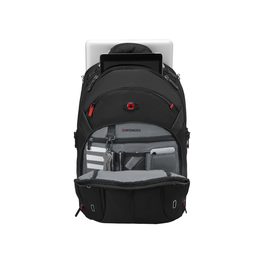 Wenger - Laptop-Rucksack 20 l 15 mit Tablet-Tasche 10 Gigabyte schwarz