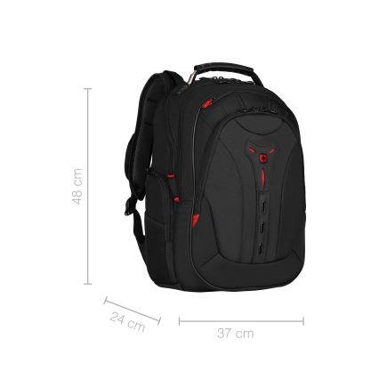 Wenger - Laptop-Rucksack 25 l 16" mit Tablet-Fach 10" Pegasus Deluxe schwarz