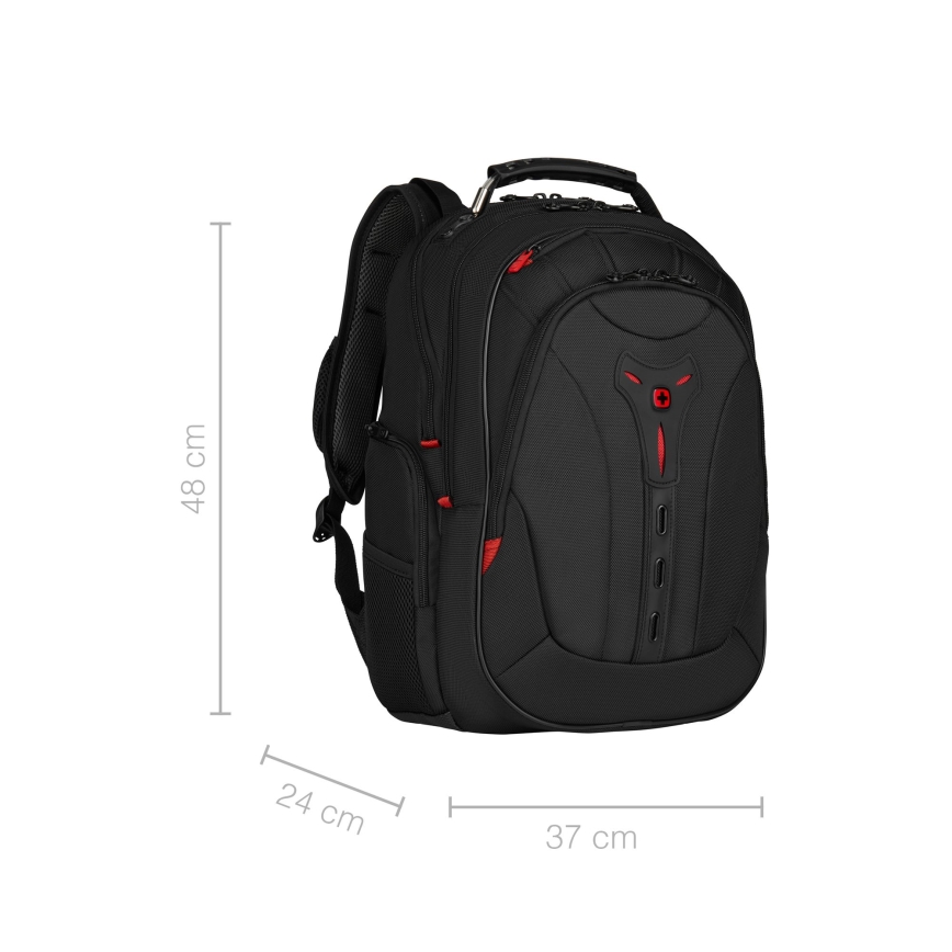 Wenger - Laptop-Rucksack 25 l 16" mit Tablet-Fach 10" Pegasus Deluxe schwarz