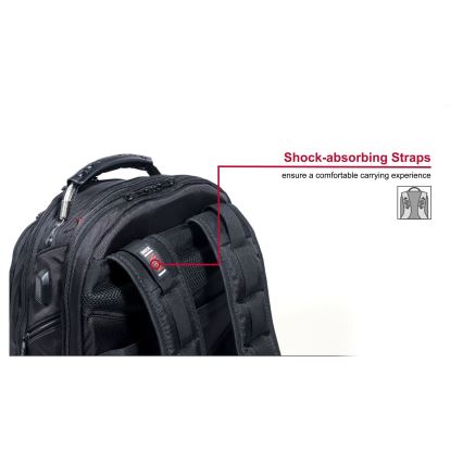 Wenger - Laptop-Rucksack 26 l 17" mit Tablet-Fach 10" Ibex Ballistic Deluxe