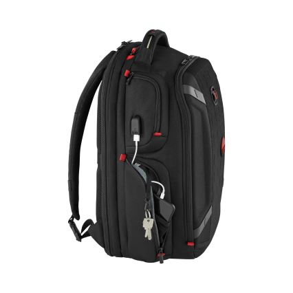 Wenger - Laptop-Rucksack 29 l 17,3'' mit Tablet-Tasche 12 Player One schwarz
