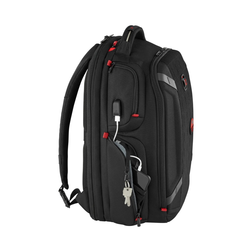 Wenger - Laptop-Rucksack 29 l 17,3'' mit Tablet-Tasche 12 Player One schwarz
