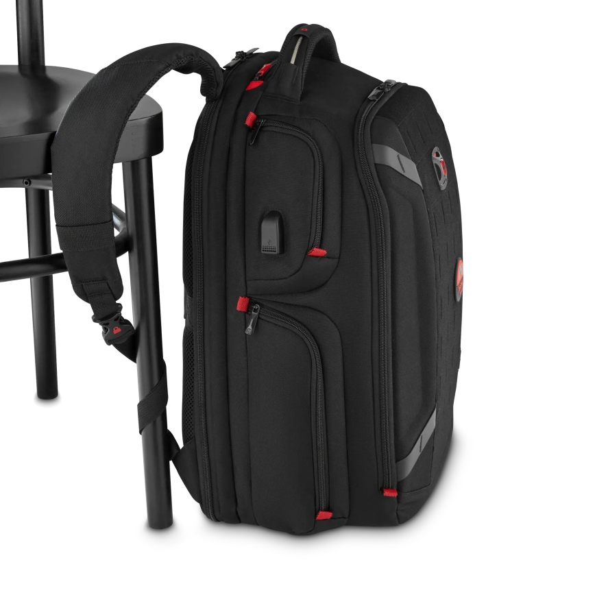 Wenger - Laptop-Rucksack 29 l 17,3'' mit Tablet-Tasche 12 Player One schwarz
