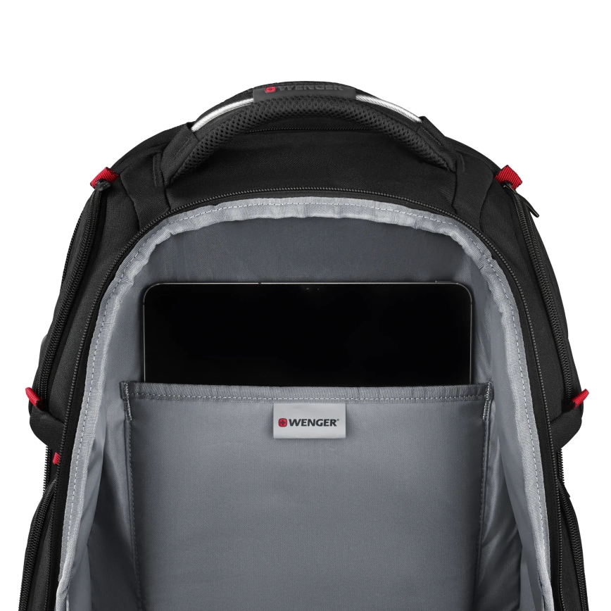 Wenger - Laptop-Rucksack 29 l 17,3'' mit Tablet-Tasche 12 Player One schwarz