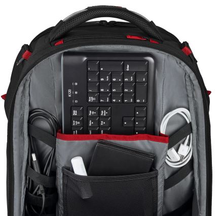 Wenger - Laptop-Rucksack 29 l 17,3'' mit Tablet-Tasche 12 Player One schwarz