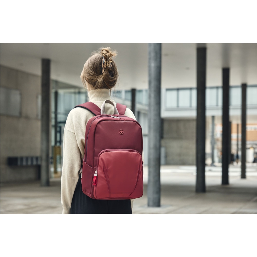 Wenger - Notebook-Rucksack 20 l 15,6 mit Tabletfach 10 Motion Rot