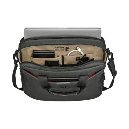 Wenger - Laptoptasche 15 l 16 mit Fach für 10 Tablet MX ECO Brief grau