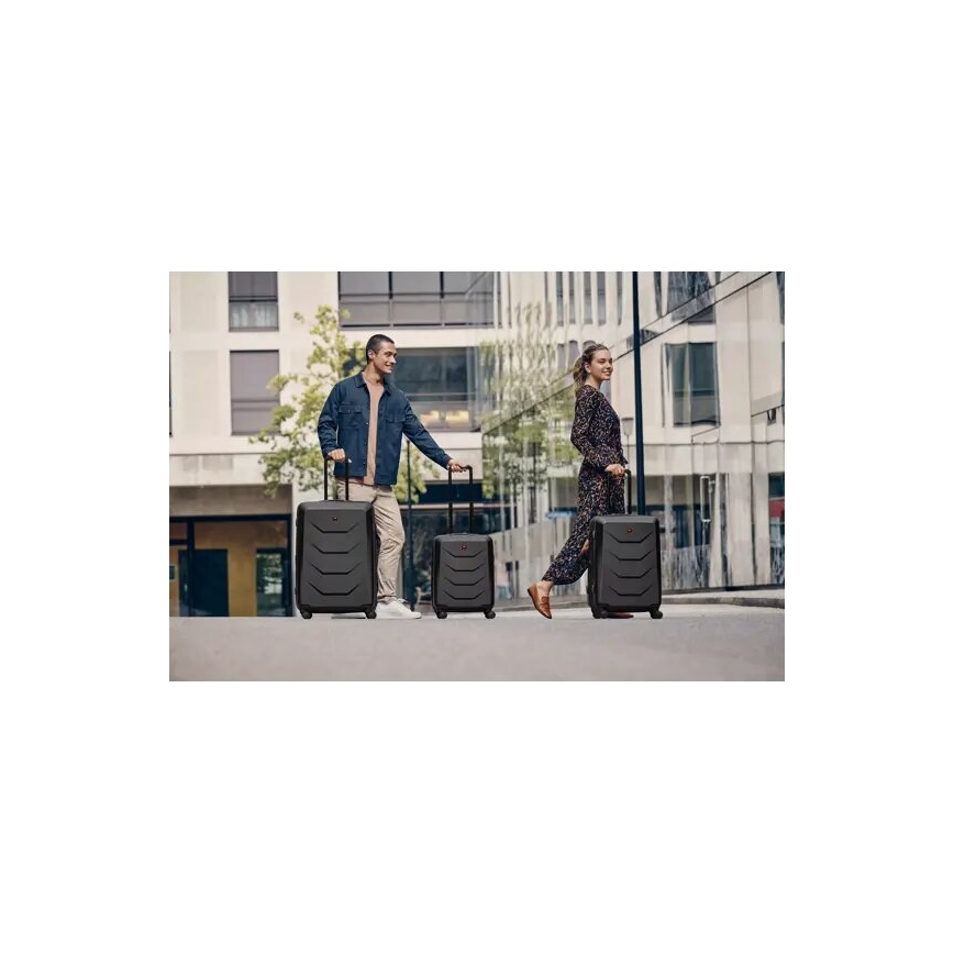 Wenger - Reisekoffer mit Rollen 93 l Prymo schwarz