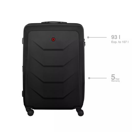 Wenger - Reisekoffer mit Rollen 93 l Prymo schwarz
