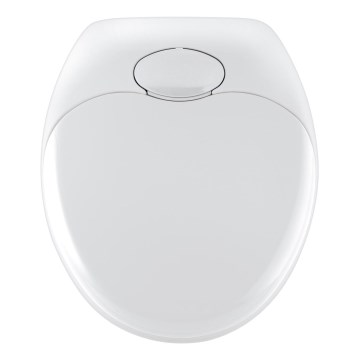 WENKO 110003100-WC WC-Sitz 35,5 x 38 cm, weiß