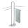 WENKO 16610100 - Handtuchständer COSENZA 33x93,5 cm glänzender Chrom