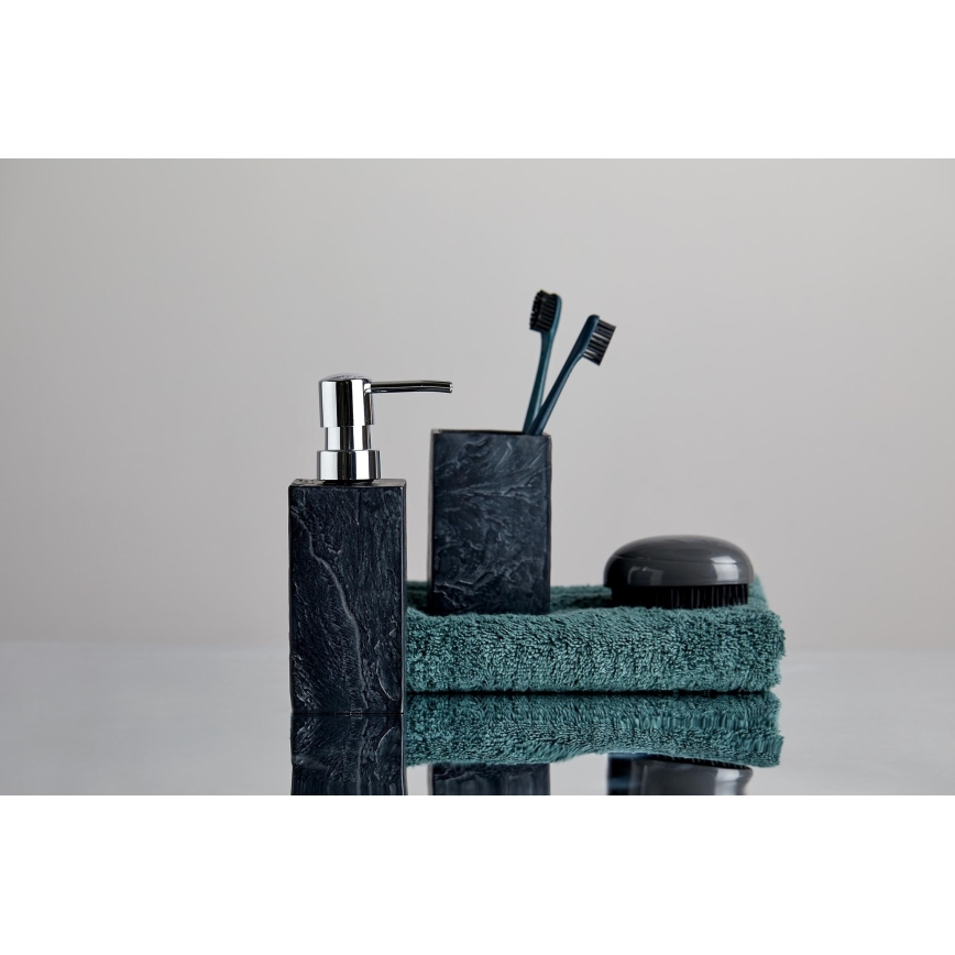 WENKO 17920100 - Becher SLATE ROCK 6,4x10,5 cm anthrazit