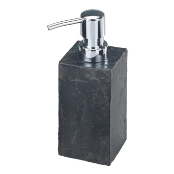 WENKO 17921100 - Seifenspender SLATE ROCK 250 ml Anthrazit