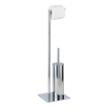 WENKO 18562100 - WC-Bürste RECCO 20 x 71,5 cm, glänzender Chrom