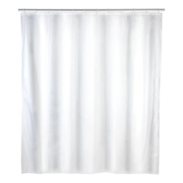 WENKO 19103100 - Duschvorhang 120x200 cm weiß