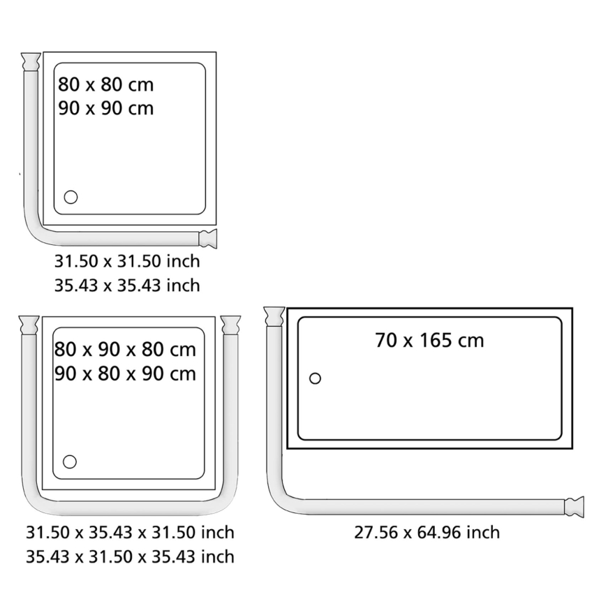 WENKO 19214100 - UNIVERSAL-Stange 2 x 2 cm, weiß