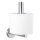 WENKO 19613100 - BOSIO MATT Toilettenpapierhalter 8x18 cm Edelstahl/silber
