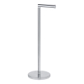 WENKO 19637100 - Toilettenpapierhalter 21x55 cm Edelstahl/silber