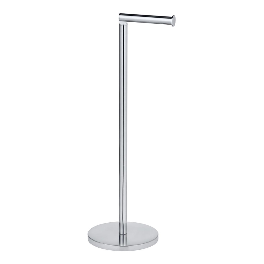 WENKO 19637100 - Toilettenpapierhalter 21x55 cm Edelstahl/silber