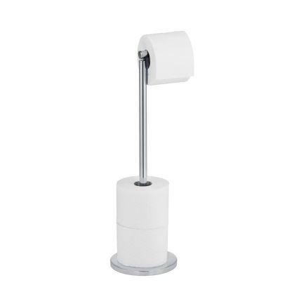 WENKO 19637100 - Toilettenpapierhalter 21x55 cm Edelstahl/silber