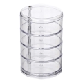 WENKO 20990100 - Organizer TOWER 11,5x17,5 cm transparent