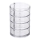 WENKO 20990100 - Organizer TOWER 11,5x17,5 cm transparent