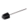 WENKO 21799100 - WC-Bürste 7,5 x 35 cm, Edelstahl/silber/schwarz