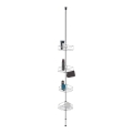 WENKO 21803100-Eckablage DOLCEDO 31x275 cm Edelstahl/glänzender Chrom
