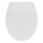 WENKO 21903100-WC WC-Sitz SAMOS 44,5 x 37,5 cm weiß/silber
