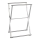 WENKO 22476100 - Handtuchständer LAVA 53,5 x 80,5 cm Edelstahl/Silber