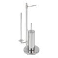 WENKO 22512100 - WC-Bürste UNIVERSALO NEO 30 x 73 cm Edelstahl/silber