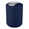 WENKO 22520100 - Korb BRASIL 14x21 cm blau/glänzender Chrom