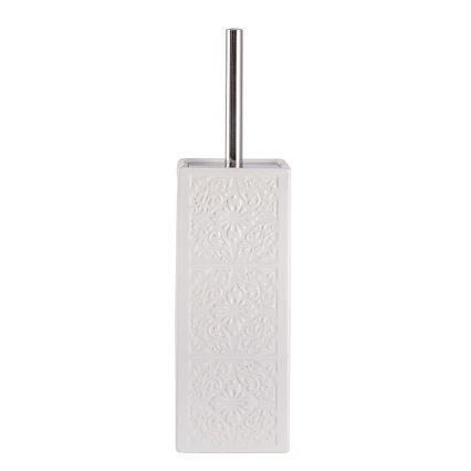 WENKO 22651100 - WC-Bürste CORDOBA 9,5 x 35 cm weiß