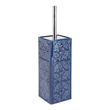 WENKO 22654100 - Toilettenbürste CORDOBA, 9,5 x 35 cm, blau
