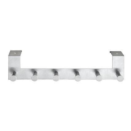 WENKO 22804100 - Garderobenleiste CELANO 39 x 11 cm Edelstahl/silber